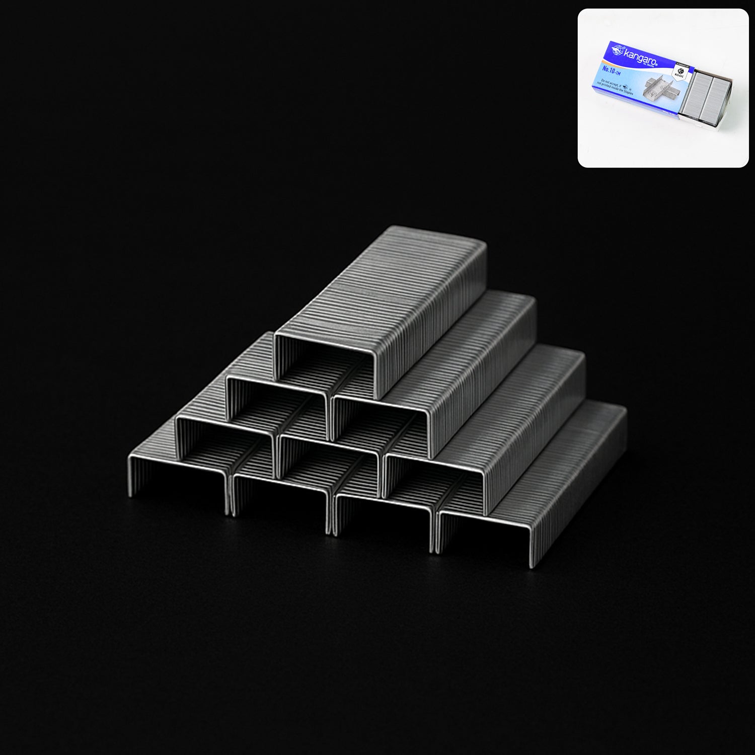 Kangaro No.10-1M High-Quality Staples (1 Set) Kangaro No.10-1M High-Quality Staples (1 Set)